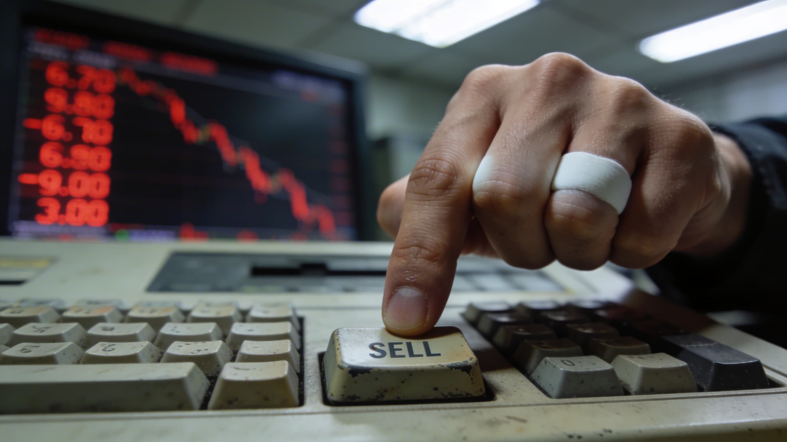 Bitcoin faller mot $65 900 mens $1,28 billioner i margin-gjeld truer med storsell