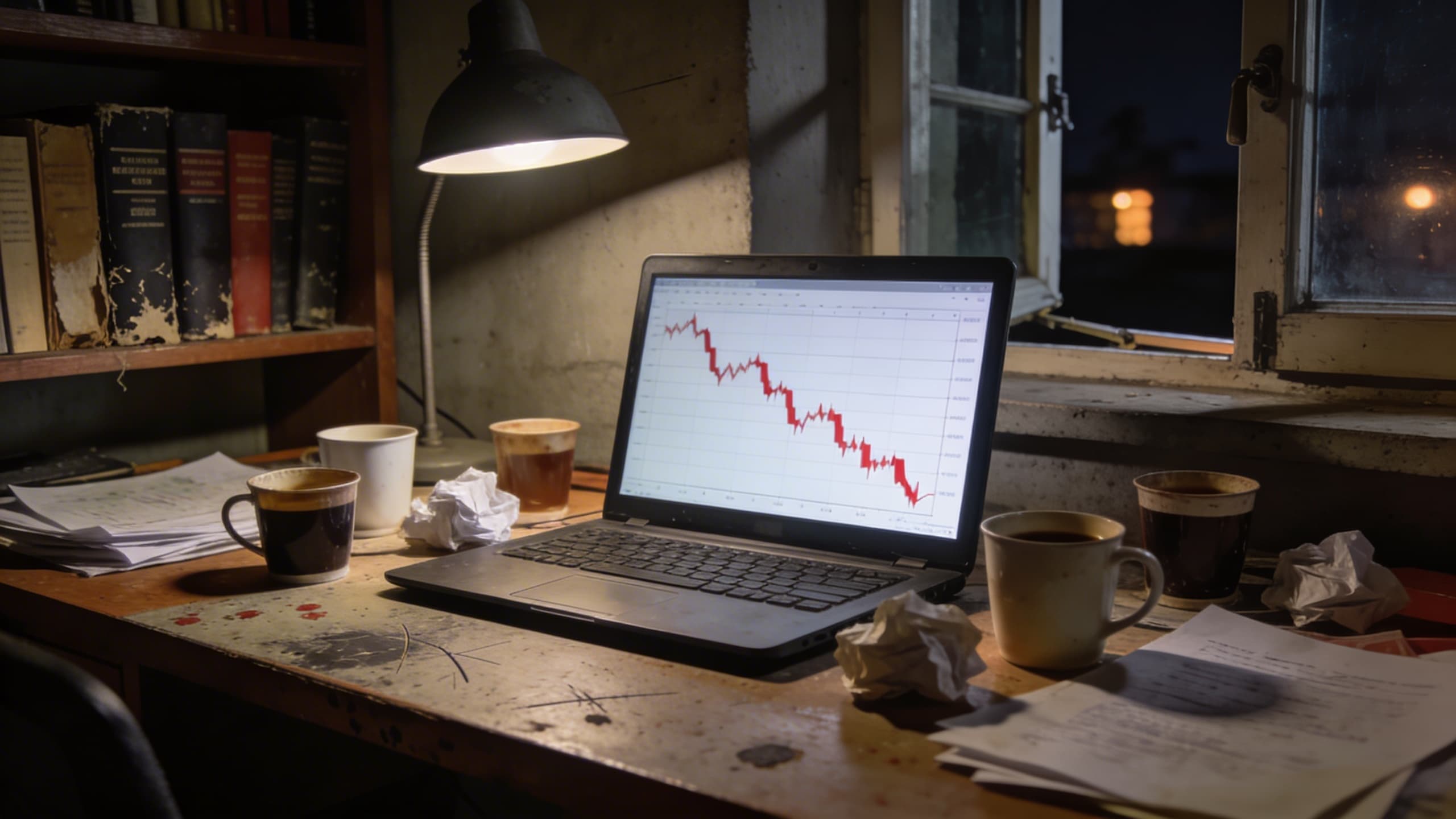 Bitcoin faller mot $65 900 mens $1,28 billioner i margin-gjeld truer med storsell